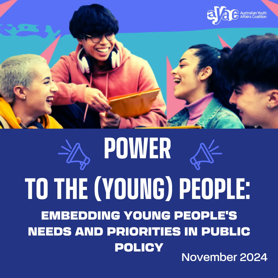 Power to the (Young) People: Embedding Young People’s Needs and Priorities in Public Policy